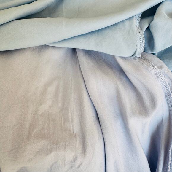 Princess Polly Jessa Mini Powder Blue Spaghetti Straps Womens Dress Small Medium - Picture 7 of 11